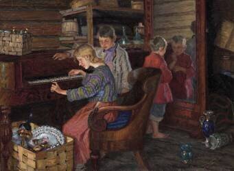 La socialisation (Nikolai Petrovich...) - Muzeo.com