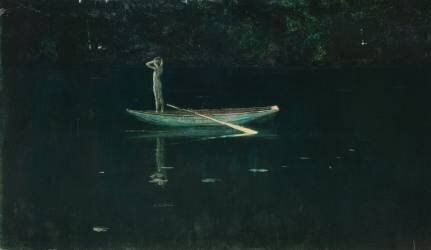 La solitude ou Solitude (Thomas Alexander Harrison) - Muzeo.com