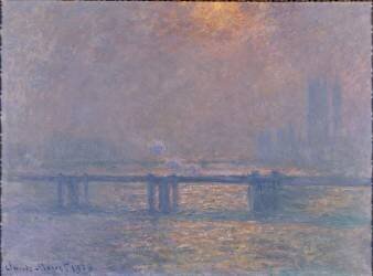 La Tamise à Charing-Cross (Claude Monet) - Muzeo.com