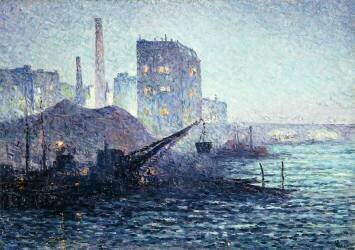 La Tamise à Londres (Maximilien Luce) - Muzeo.com