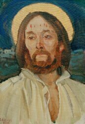La tête du Christ (Akseli Gallen-Kallela) - Muzeo.com