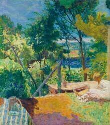 La Terrasse à Vernon (Pierre Bonnard) - Muzeo.com