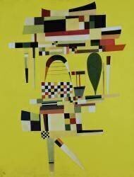 La toile jaune (Wassily Kandinsky) - Muzeo.com
