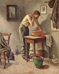 La toilette (Maximilien Luce) - Muzeo.com