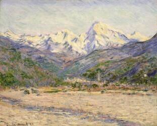 La vallée de la Nervia (Claude Monet) - Muzeo.com