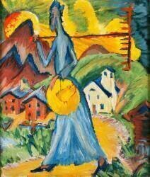 La Vie Alpine (Ernst Ludwig Kirchner) - Muzeo.com