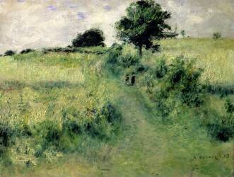 L'abreuvoir (Auguste Renoir) - Muzeo.com