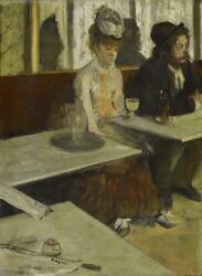 The Absinthe Drinker or Glass of Absinthe (Edgar Degas) - Muzeo.com