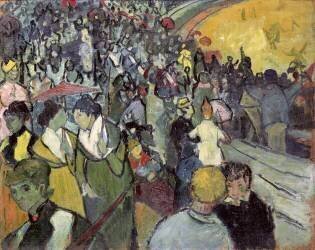 L'Arène d'Arles (Vincent van Gogh) - Muzeo.com