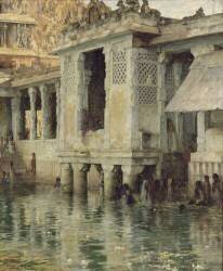 Le Bain des Brahmines, à Madura (Georges Gasté) - Muzeo.com