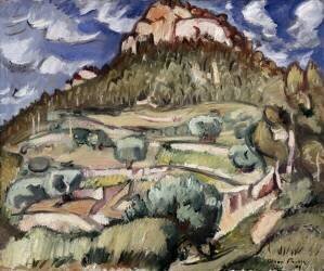 Le Baou du Redon a Cassis (Achille Emile Othon Friesz) - Muzeo.com