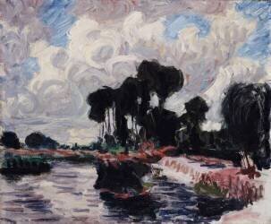 Le Barrage à Montigny (Roderic O'Conor) - Muzeo.com