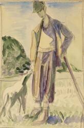 Le Berger (Ernst Ludwig Kirchner) - Muzeo.com