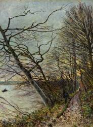 Le Bois de Roches, Veneux-Nadon (Alfred Sisley) - Muzeo.com