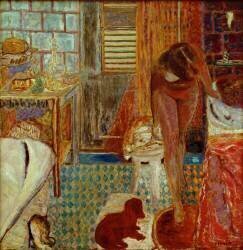 Le Cabinet de toilette (Pierre Bonnard) - Muzeo.com