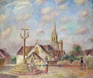 Le calvaire de Pont Aven (Auguste Renoir) - Muzeo.com