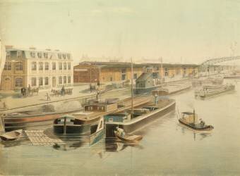 Le canal Saint-Martin (Jozefowicz) - Muzeo.com