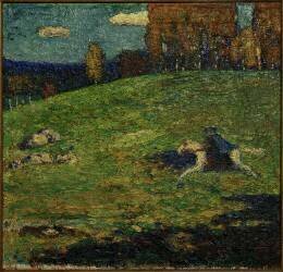 Le Cavalier Bleu (Wassily Kandinsky) - Muzeo.com