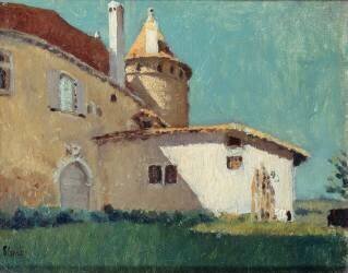 Le château de Virieu ou Maison à la Tourelle (Pierre Bonnard) - Muzeo.com