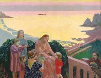 Le Christ avec les Enfants (Maurice Denis) - Muzeo.com