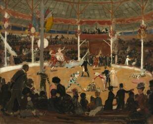 Le cirque (Suzanne Valadon) - Muzeo.com