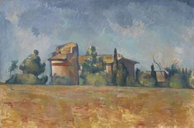 Le colombier de Bellevue (Paul Cézanne) - Muzeo.com