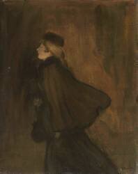 Le coup de vent (Théophile Alexandre Steinlen) - Muzeo.com