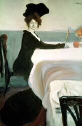 Le déjeuner (Léon Bakst) - Muzeo.com