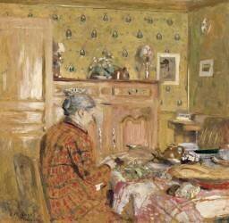 Le déjeuner du matin (Edouard Vuillard) - Muzeo.com