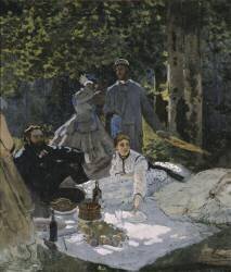 Le déjeuner sur l'herbe (Claude Monet) - Muzeo.com