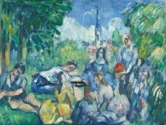 Le déjeuner sur l'herbe (Paul Cézanne) - Muzeo.com