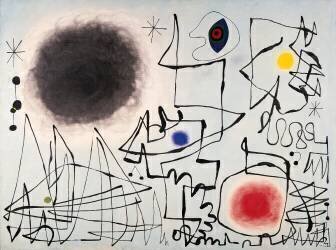Le Diamand sourit au crépuscule (Joan Miró) - Muzeo.com