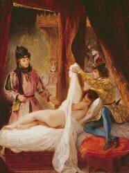 Le Duc d'Orléans Montrant sa Maîtresse (Eugène Delacroix) - Muzeo.com