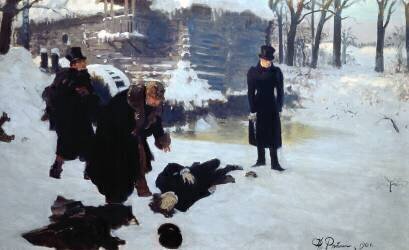 Le Duel (Ilya Répine) - Muzeo.com