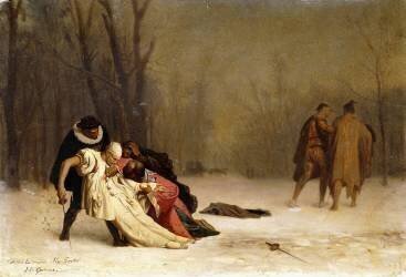 Le duel après le bal (Jean-Léon Gérôme) - Muzeo.com