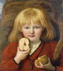 Le Fils de Tell : un Portrait du Grand Fils de l'Artiste (Ford Madox Brown) - Muzeo.com