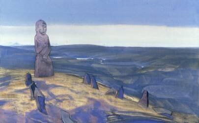 Le gardien du Calice (Nicholas Roerich) - Muzeo.com