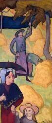Le Gaulage des pommes (Emile Bernard) - Muzeo.com