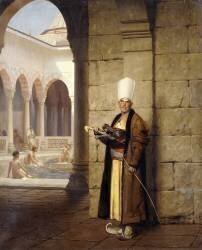 Le Grand Eunuque Blanc (Jean-Léon Gérôme) - Muzeo.com