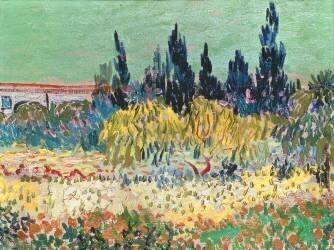 Le jardin d'Arles (Vincent van Gogh) - Muzeo.com