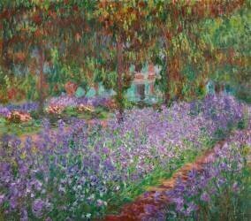 Le jardin de l'artiste à Giverny (Claude Monet) - Muzeo.com