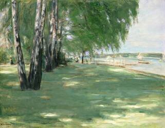 Le jardin de l'artiste à Wannsee (Max Liebermann) - Muzeo.com