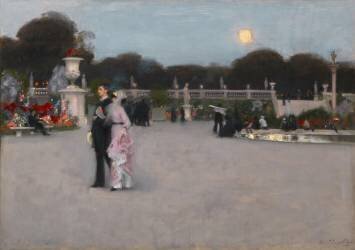 Le Jardin du Luxembourg (John Singer Sargent) - Muzeo.com