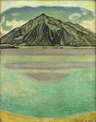 Le lac Thuner avec Niesen (Ferdinand Hodler) - Muzeo.com