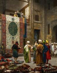 Le marchand de tapis (Jean-Léon Gérôme) - Muzeo.com