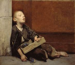 Le marchand de violettes (Fernand Pélez) - Muzeo.com