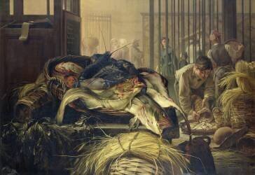 Le marché aux poissons (Dominique Henri Guifard) - Muzeo.com