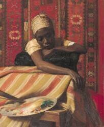 Le modèle au repos (Remy Cogghe) - Muzeo.com
