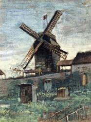 Le Moulin de Blute fin (Vincent van Gogh) - Muzeo.com