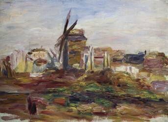 Le moulin à vent (Auguste Renoir) - Muzeo.com